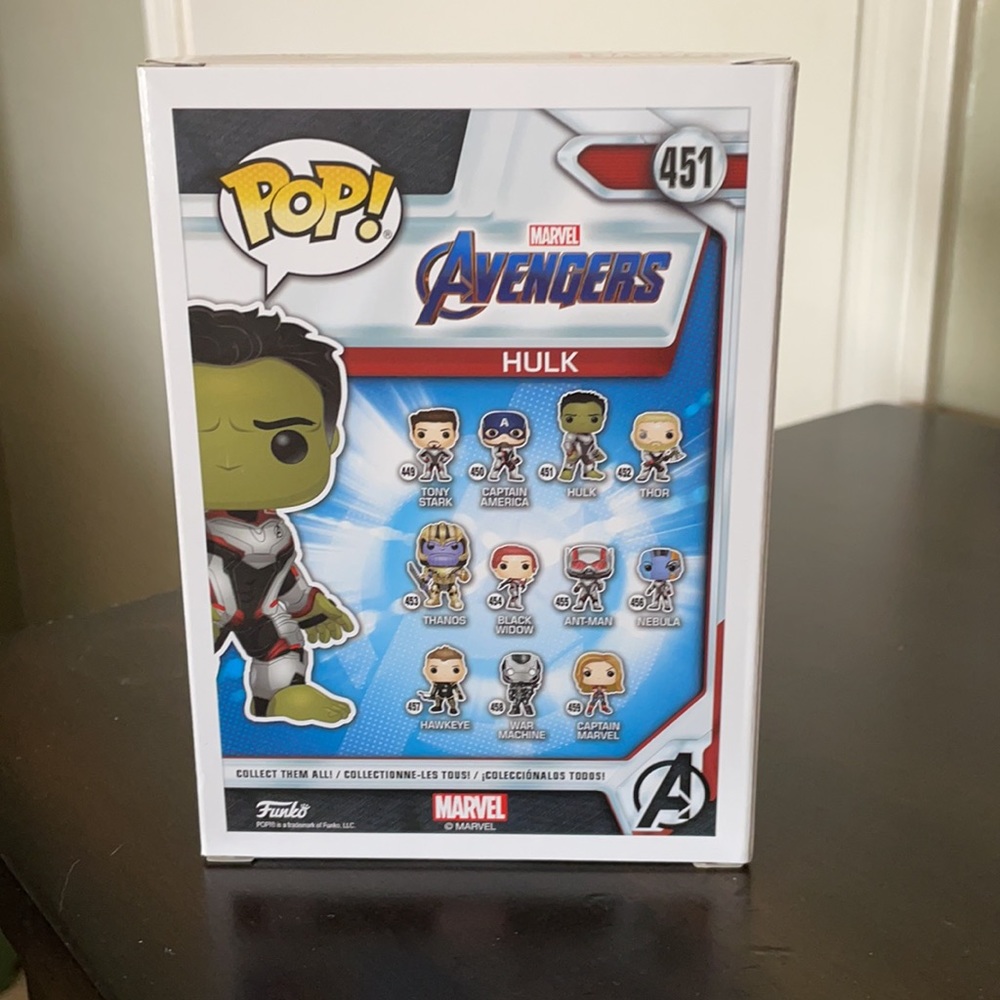 Hulk Avengers Funko 451 View 2